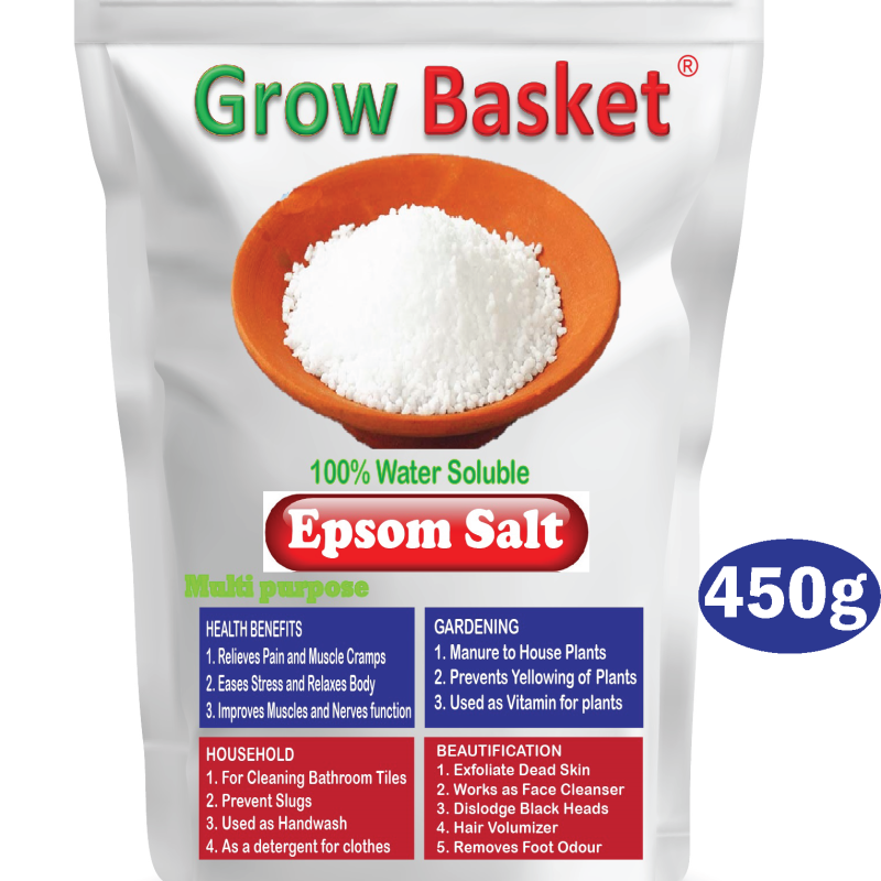 Epsom Salt Fertilizer for Plants – Complete Guide to Benefits, Uses & Application for Flowering, Fruit-Bearing & Indoor Plants | Boost Magnesium, Growth & Greenery