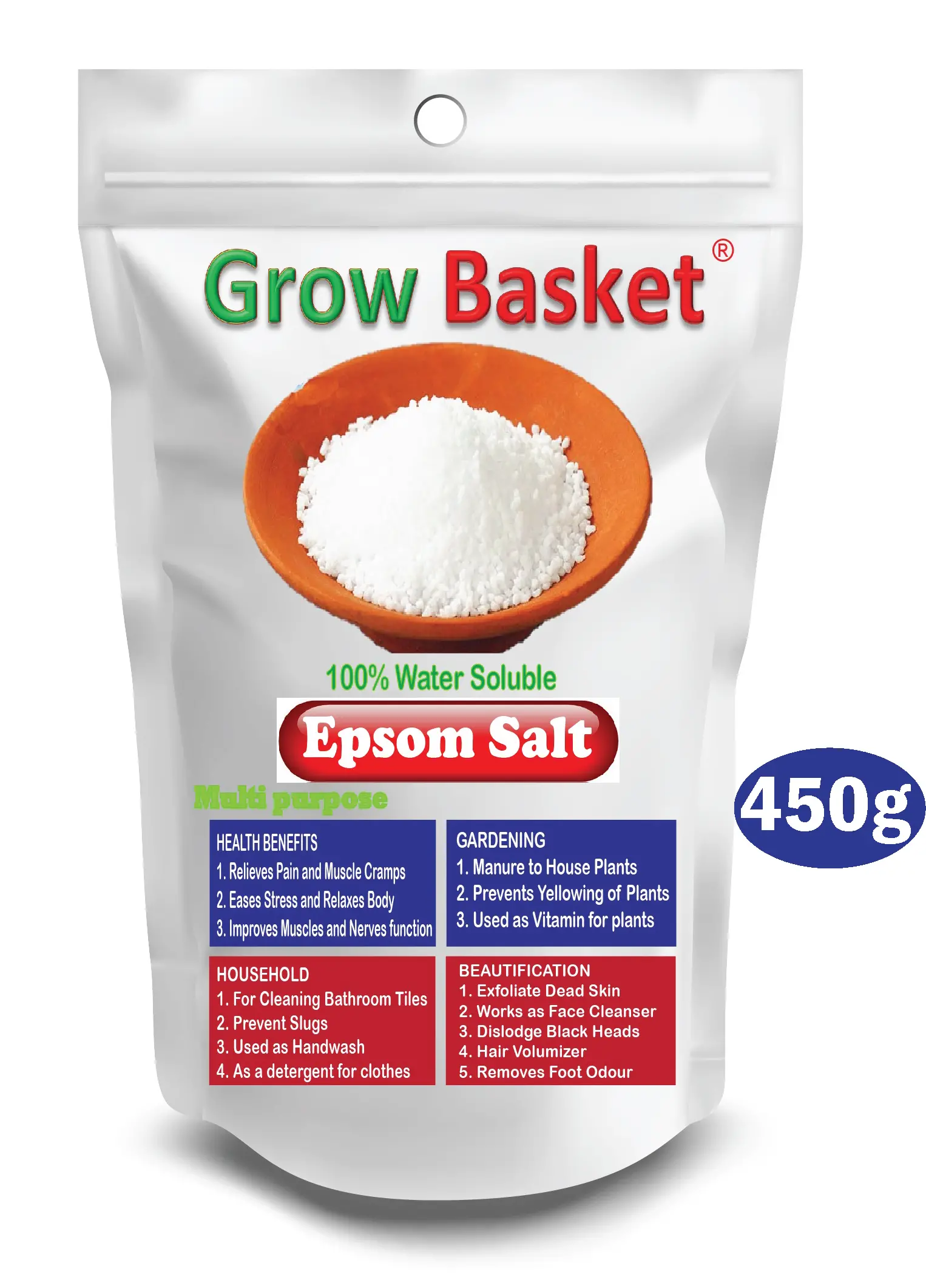 Epsom Salt Fertilizer for Plants – Complete Guide to Benefits, Uses & Application for Flowering, Fruit-Bearing & Indoor Plants | Boost Magnesium, Growth & Greenery